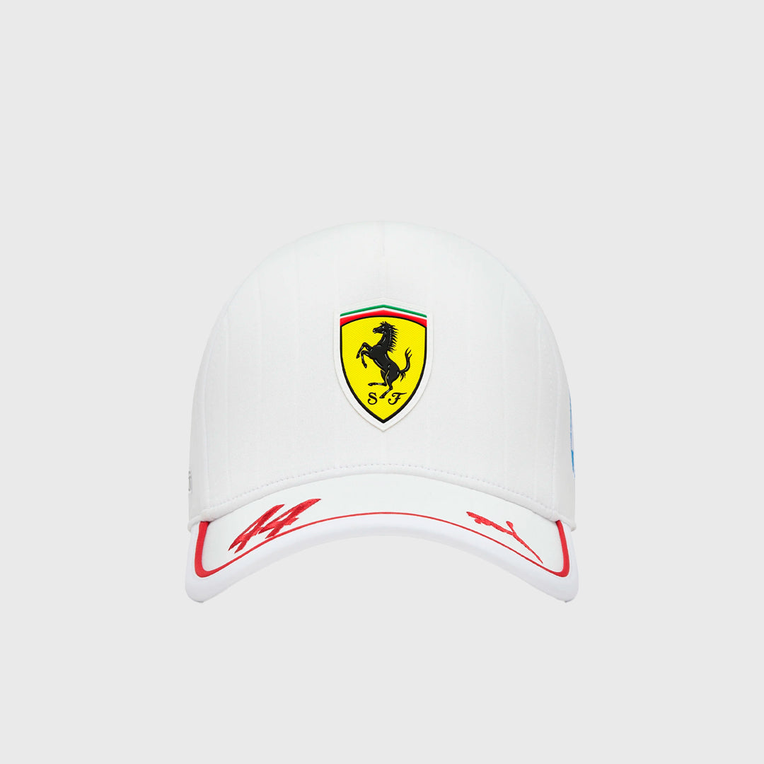 Gorra Ferrari de Lewis Hamilton GP Miami 2025