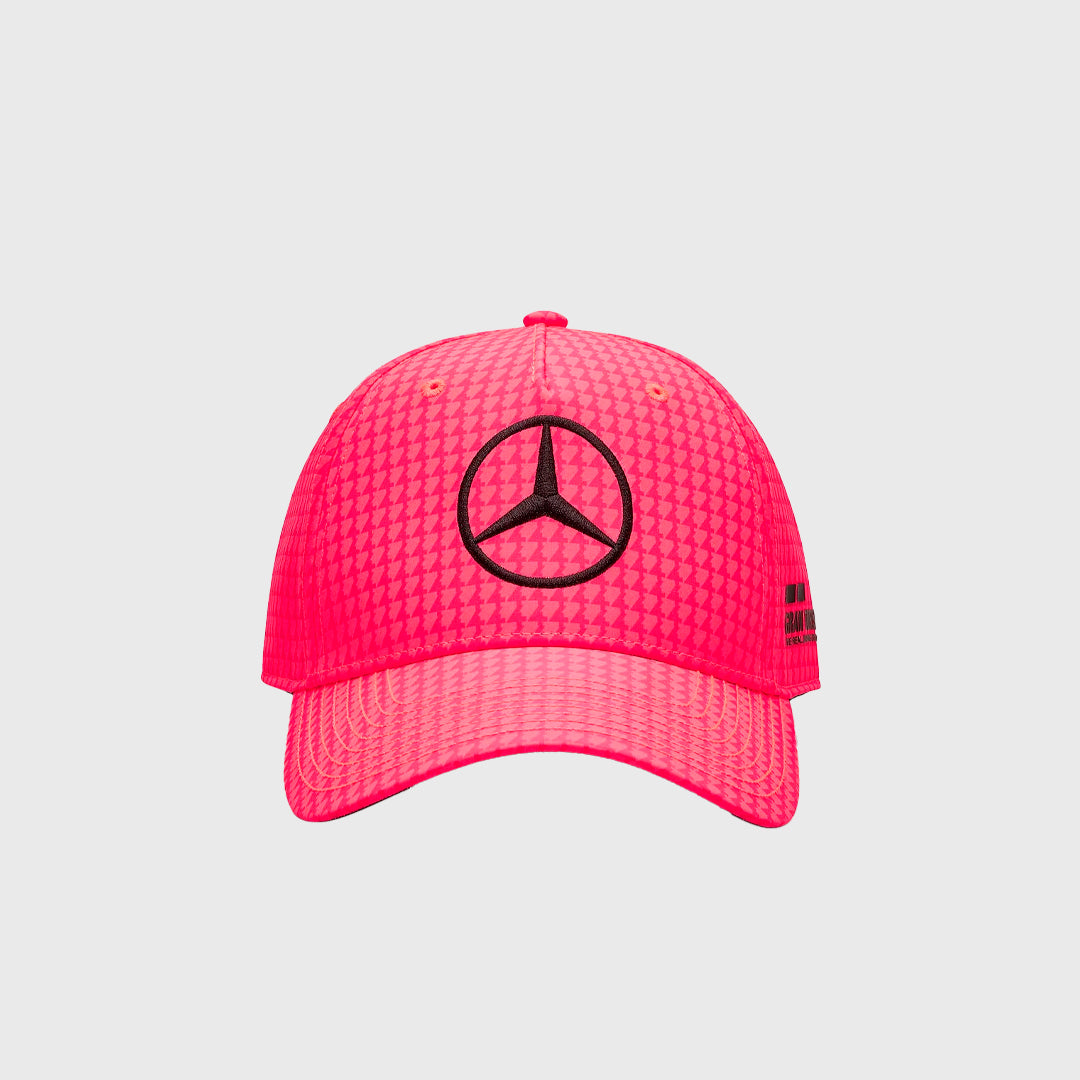 Gorra Mercedes AMG Petronas de Lewis Hamilton GP Miami 2023