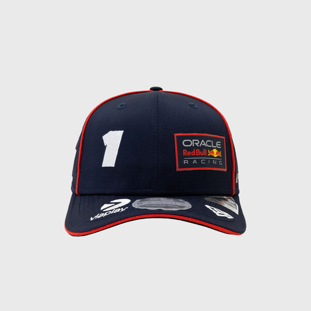 Gorra Red Bull Racing de Max Verstappen 2025 New Era 9SEVENTY