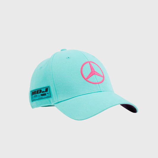 Gorra Mercedes AMG Petronas de George Russell GP Miami 2024