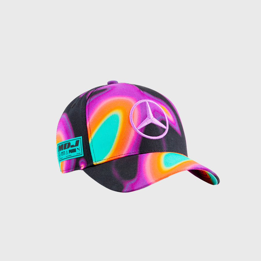 Gorra Mercedes AMG Petronas de Lewis Hamilton GP Miami 2024