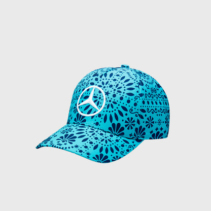 Gorra Mercedes AMG Petronas de George Russell GP Mexico 2024