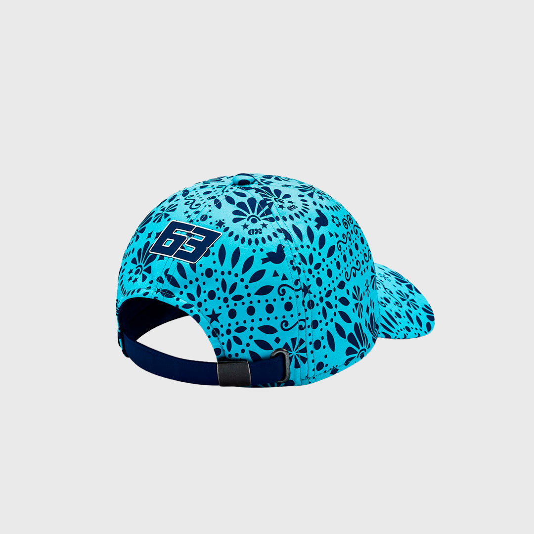 Gorra Mercedes AMG Petronas de George Russell GP Mexico 2024
