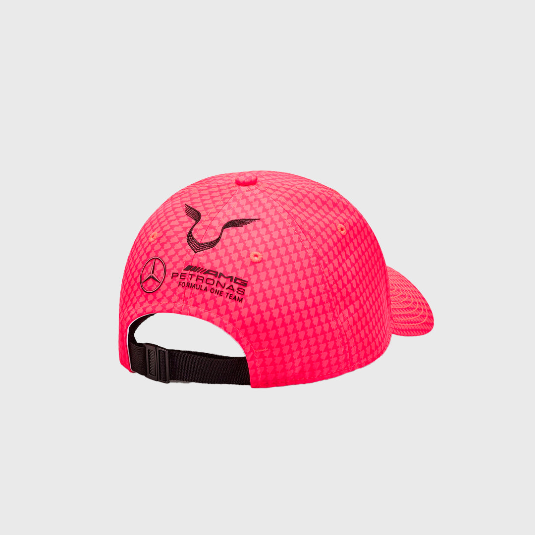 Gorra Mercedes AMG Petronas de Lewis Hamilton GP Miami 2023