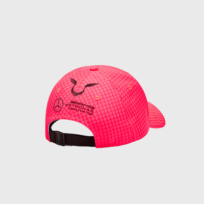 Gorra Mercedes AMG Petronas de Lewis Hamilton GP Miami 2023