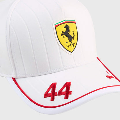Gorra Ferrari de Lewis Hamilton GP Miami 2025