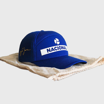 Gorra Ayrton Senna “Nacional” con Cubrepolvo Oficial