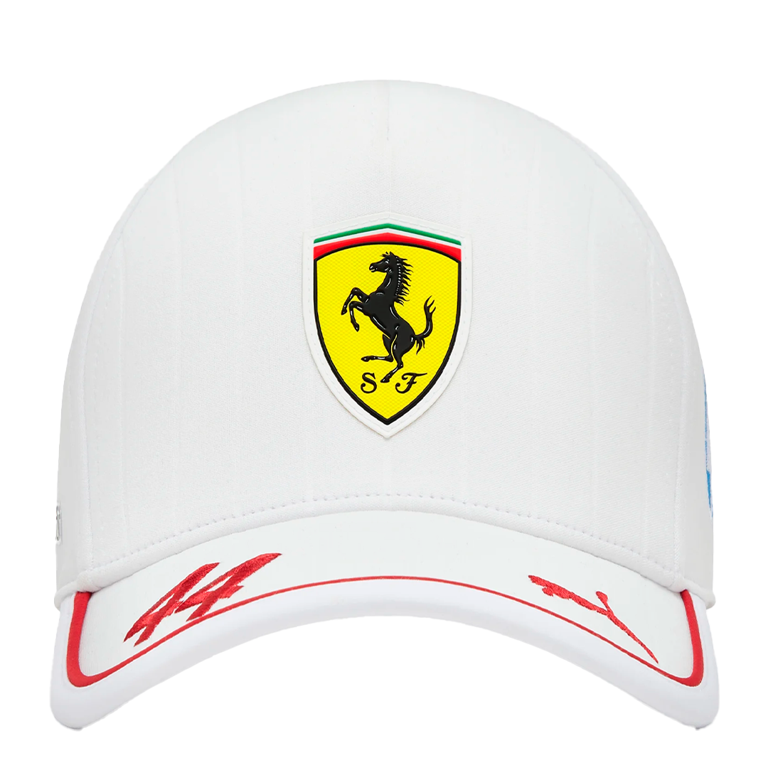 Gorra Ferrari de Lewis hamilton GP Miami 2025