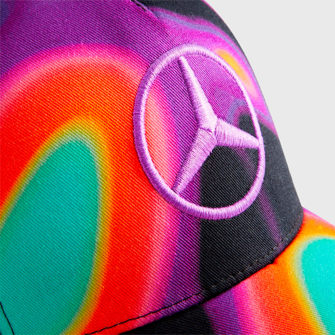 Gorra Mercedes AMG Petronas de Lewis Hamilton GP Miami 2024